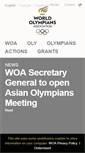 Mobile Screenshot of olympians.org